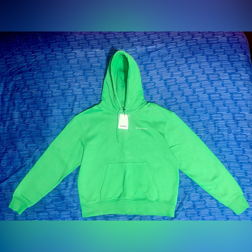 Jacquemus Le Sweatshirt Brode Embroidered Logo Hoodie